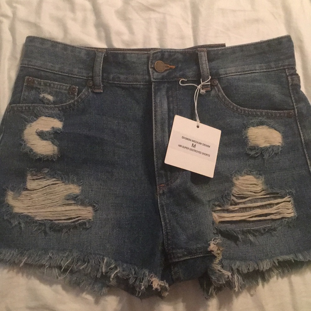 Jean shorts